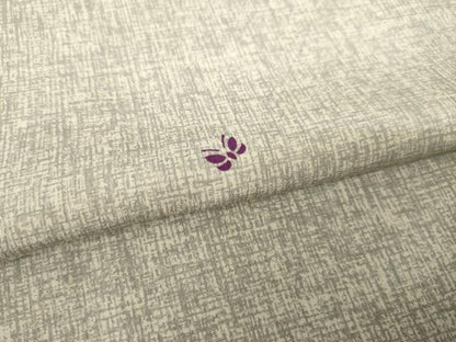 平和屋着物●上質な小紋　舞蝶文　正絹　逸品　AABK3321ck