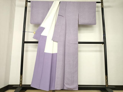 平和屋着物●江戸小紋　寄せ小紋柄　正絹　逸品　AABK3352ck