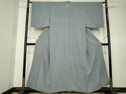 平和屋着物●江戸小紋　鮫小紋柄　正絹　逸品　AABK3394ck