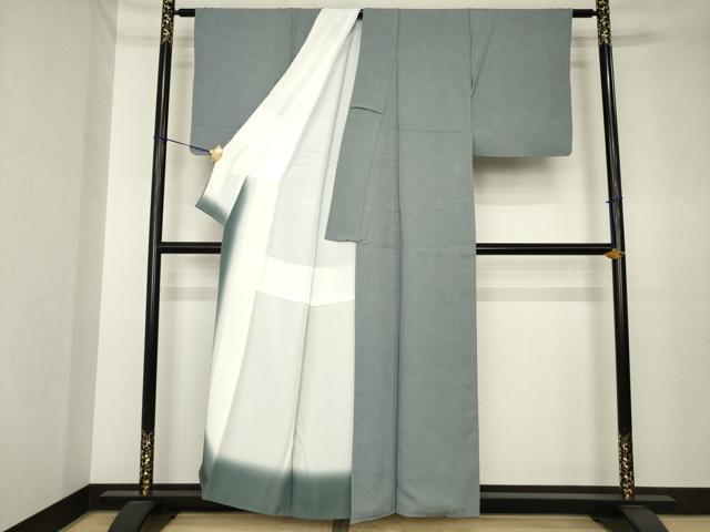 平和屋着物●江戸小紋　鮫小紋柄　正絹　逸品　AABK3394ck