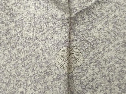 平和屋着物●訪問着　竹と胡蝶蘭　正絹　逸品　AABK3399ck