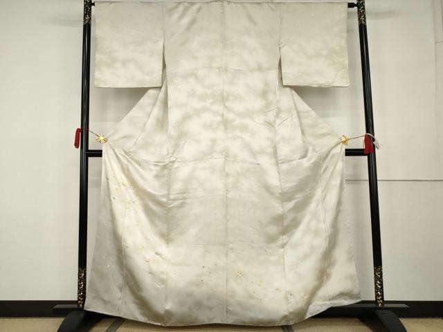 平和屋着物●豪華色留袖　箔散らし　暈し染め　金銀彩　正絹　逸品　AABK3408cs