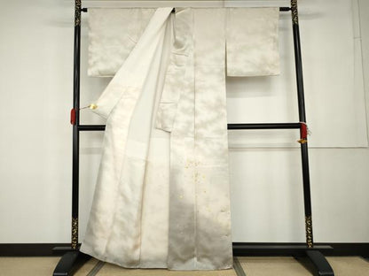 平和屋着物●豪華色留袖　箔散らし　暈し染め　金銀彩　正絹　逸品　AABK3408cs