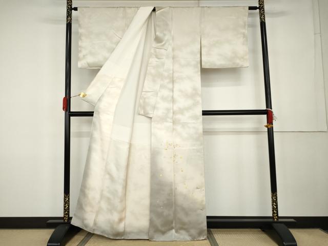 平和屋着物●豪華色留袖　箔散らし　暈し染め　金銀彩　正絹　逸品　AABK3408cs