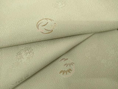 平和屋着物●上質な小紋 花丸文 正絹 逸品 AABK3420cs