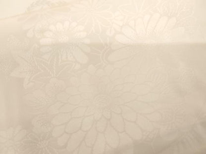 平和屋着物●振袖用長襦袢　袷　草花地紋　暈し染め　正絹　逸品　AABK3421cs