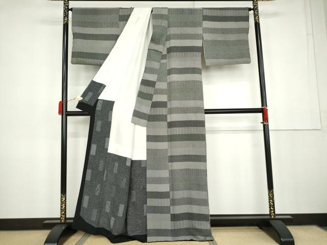 平和屋着物●小倉俊成　江戸小紋　百柄　正絹　逸品　AABK3423cs