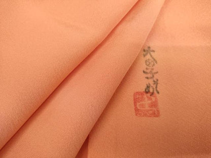 平和屋着物●虹色創家　本郷大田子　小紋　霞文　暈し染め　正絹　逸品　AABK3434cs
