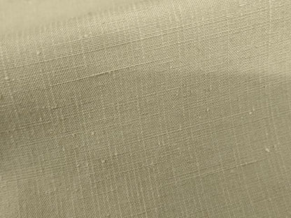 平和屋着物●結城紬　色無地　利休白茶色　正絹　逸品　AABK3442cs