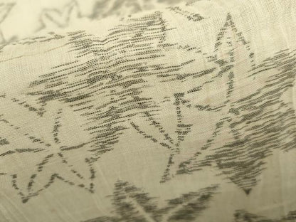 平和屋着物＊夏物　本場小千谷ちぢみ　楓　麻　逸品　AABK3459cs