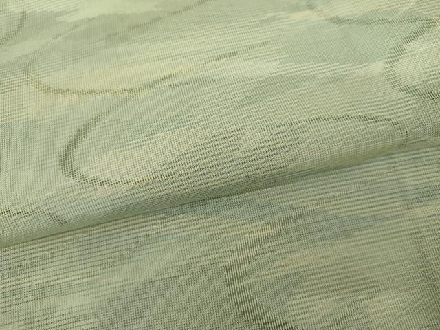 平和屋着物＊夏物　小紋　流水紋紗　正絹　逸品　AABK3462cs