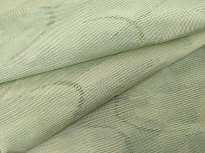 平和屋着物＊夏物　小紋　流水紋紗　正絹　逸品　AABK3462cs