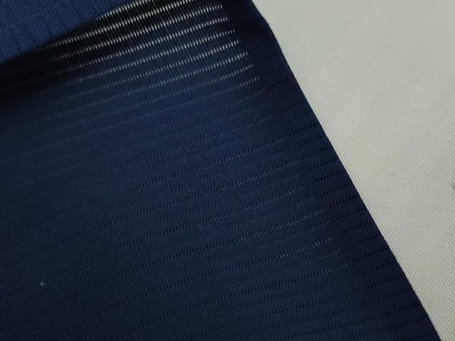 平和屋着物＊夏物　色無地　絽　瑠璃紺色　正絹　逸品　未使用　AABK3465cs
