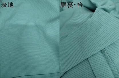 平和屋着物＊夏物　色無地　絽　新橋色　正絹　逸品　AABK3485cs