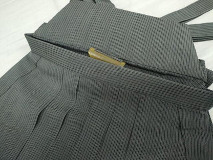 平和屋着物＊夏物　男性　行灯袴　縦絽　縞　正絹　逸品　未使用　AABK3488cs