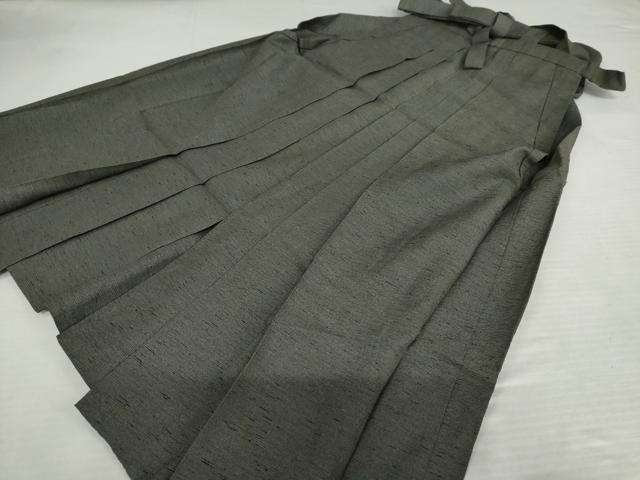 平和屋着物＊夏物　男性　行灯袴　霞文　正絹　逸品　AABK3489cs