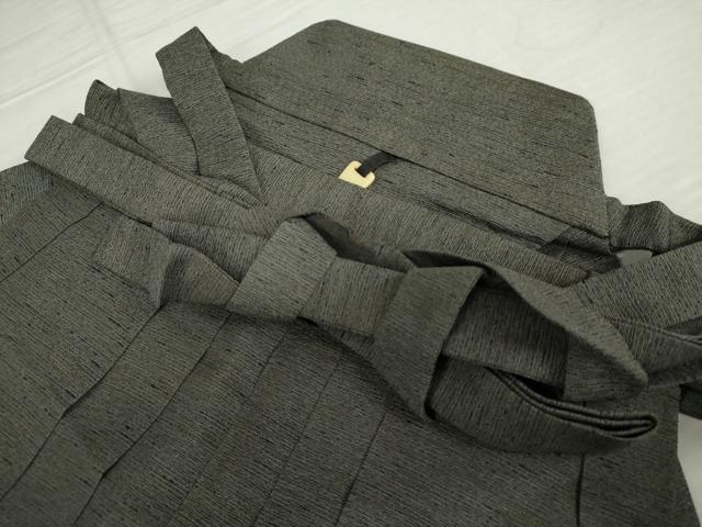 平和屋着物＊夏物　男性　行灯袴　霞文　正絹　逸品　AABK3489cs