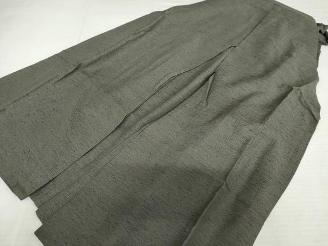平和屋着物＊夏物　男性　行灯袴　霞文　正絹　逸品　AABK3489cs