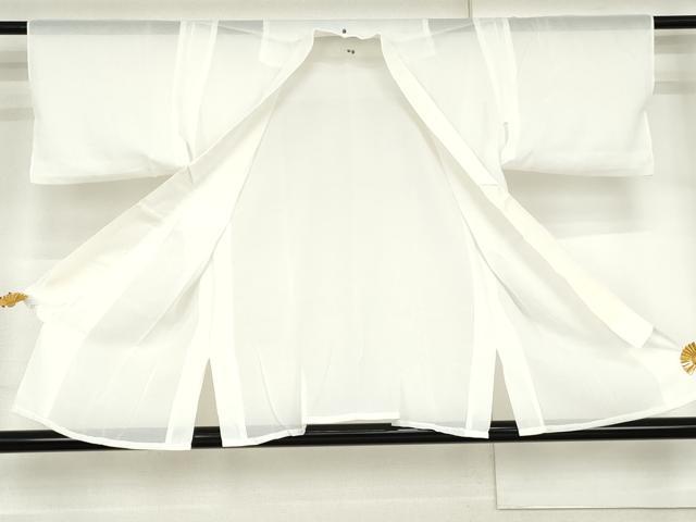 平和屋着物＊夏物　半襦袢　絽　洗える着物　AABK3492cs