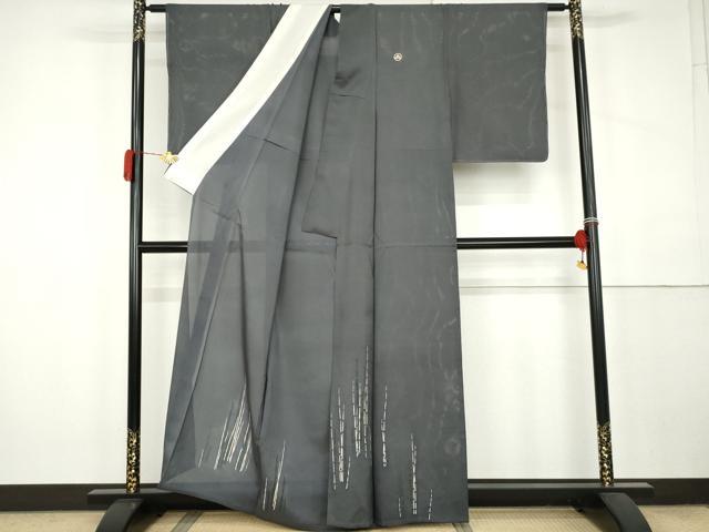 平和屋着物＊夏物　色留袖　絽　木賊　正絹　逸品　未使用　AABK3496cs