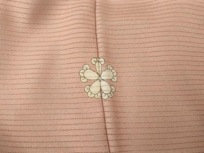 平和屋着物＊夏物　山野愛子　色無地　絽　虹色　洗える着物　AABK3505cs