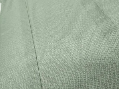 平和屋着物＊夏物　男性　小紋　亀甲柄　洗える着物　AABK3508cs