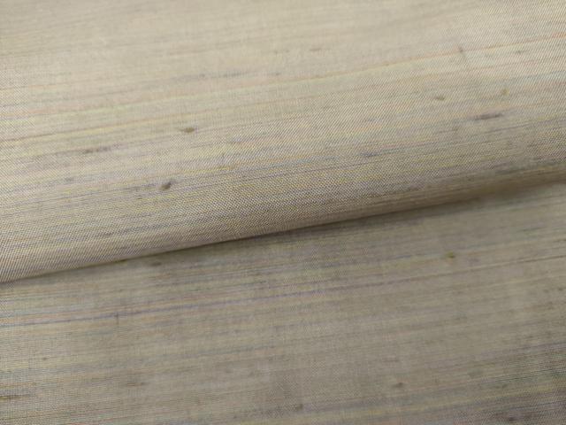 平和屋着物●上質な紬　霞文　正絹　逸品　AABK3521cs