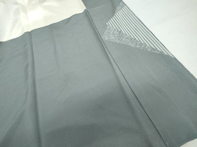 平和屋着物●訪問着　絞り　舞花文　金彩　正絹　逸品　AABK3531cs