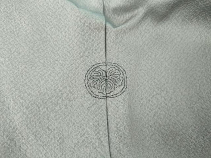 平和屋着物●訪問着　手描き　草花文　正絹　逸品　AABK3545cs