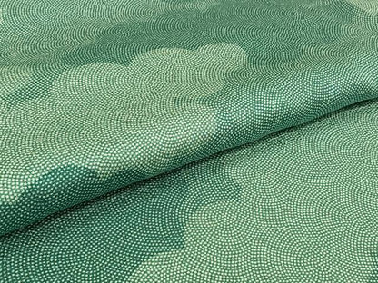 平和屋着物▽江戸小紋　単衣　雲重ね文　鮫小紋柄　正絹　逸品　AABK3561jh