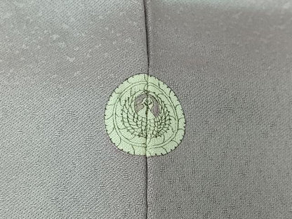 平和屋着物▽上質な色無地　単衣　藤色　正絹　逸品　未使用　AABK3581jh