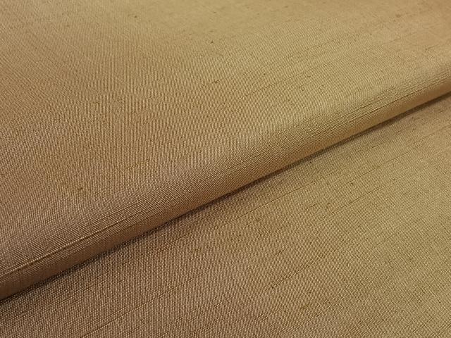 平和屋着物▽上質な紬　単衣　間道　正絹　逸品　AABK3590jh