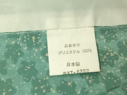 平和屋着物▽小紋　単衣　舞葉文　洗える着物　AABK3600jh