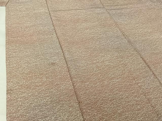 平和屋着物▽小紋　単衣　霞文　洗える着物　AABK3664jh