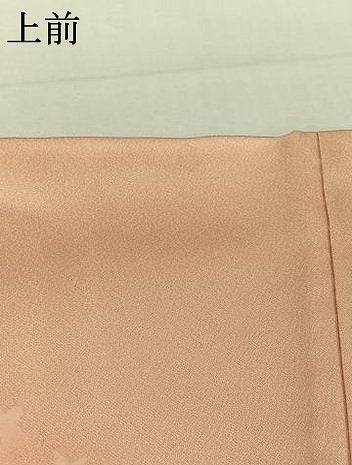 平和屋着物▽訪問着　単衣　刺繍　飾花文　暈し染め　金糸　正絹　逸品　AABK3684jh