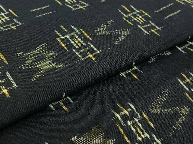 平和屋着物▽綿琉球　単衣　綿　逸品　AABK3687jh