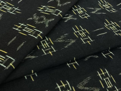 平和屋着物▽綿琉球　単衣　綿　逸品　AABK3687jh