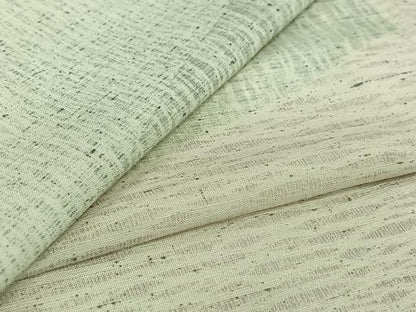 平和屋着物▽上質な紬　単衣　横段文　正絹　逸品　AABK3689jh
