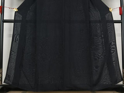 平和屋着物▽豪華色留袖　無双　絽袷　絽×絽　芝文　正絹　逸品　AABK3695jh