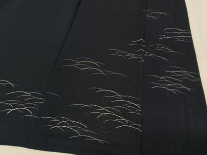 平和屋着物▽豪華色留袖　無双　絽袷　絽×絽　芝文　正絹　逸品　AABK3695jh