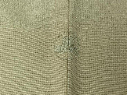 平和屋着物▽訪問着　単衣　手描き　燕子花　金彩　正絹　逸品　AABK3698jh