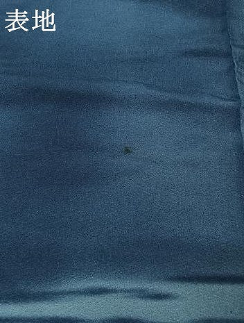 平和屋着物▽上質な小紋　単衣　霞文　暈し染め　正絹　逸品　AABK3757jh