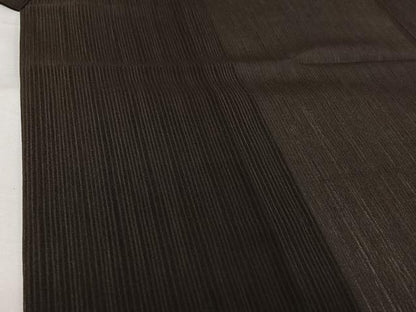 平和屋着物▽洗える最高級着物 ＜英＞はなぶさ謹製 道中着 スリーシーズン 春夏秋 塵除け 縞 たとう紙付き ロング丈 洗える着物 AABK3782jh