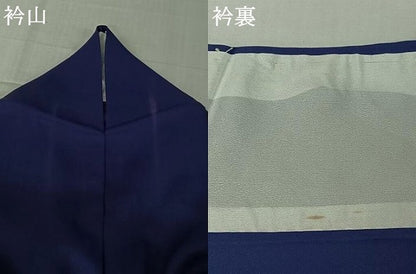 平和屋着物▽訪問着　単衣　手描き　刺繍　花籬文　正絹　逸品　AABK3831jh