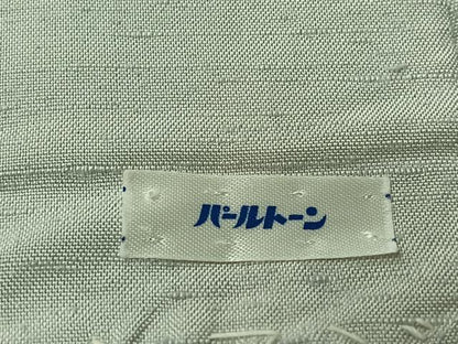 平和屋着物▽男性　紬　単衣　源氏車文　正絹　逸品　AABK3851jh