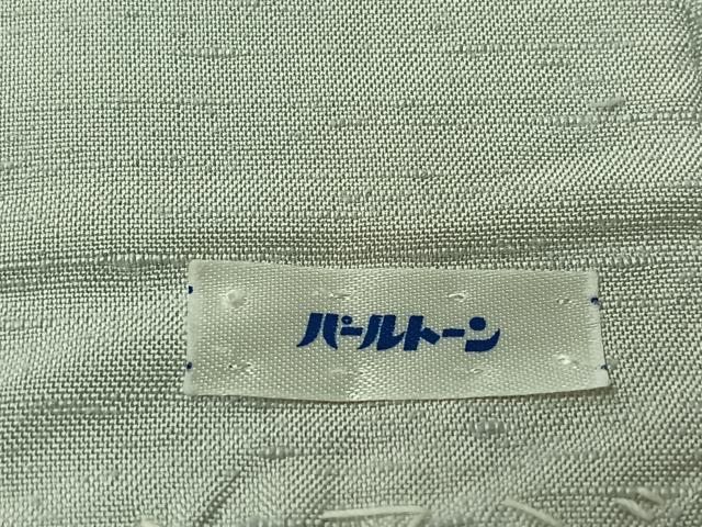 平和屋着物▽男性　紬　単衣　源氏車文　正絹　逸品　AABK3851jh