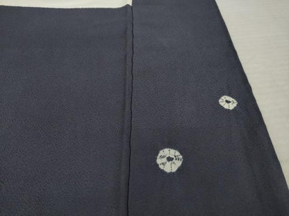 平和屋着物●訪問着　絞り　色紙花文　暈し染め　金彩　正絹　逸品　AABK3895ck