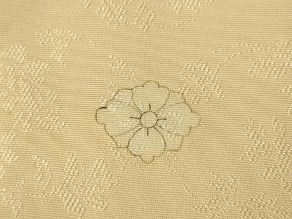 平和屋着物●豪華色留袖　駒刺繍　道長花文　金彩　正絹　逸品　AABK3907ck
