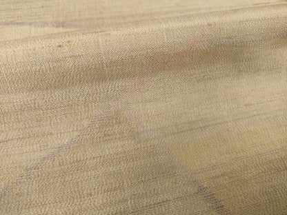平和屋着物●上質な紬　割付き文　正絹　逸品　AABK3909ck