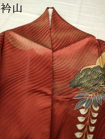 平和屋着物●谷崎潤一郎の世界　振袖　駒刺繍　花蝶文　ロング丈　正絹　逸品　AABK3912ck
